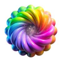 serene modern A swirling mass of vibrant, rainbow-colored particles, resembling a cosmic dust cloud, illuminated by a bright, supernova-like explosion. Style Psychedelic 4K png
