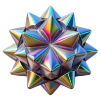 magnificent traditional A kaleidoscope of tessellated, metallic shards, reflecting a spectrum of rainbow hues, with a high-gloss finish and a futuristic, cyberpunk style exclusive png