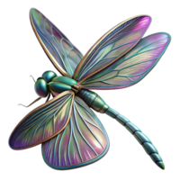 extraordinary abstract A close-up of a dragonfly's wings, intricate venation, iridescent colors, macro photography high quality png