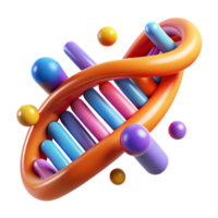 beautiful abstract impressive modern A Dna Strand Unraveling Into Binary Code professional high quality png