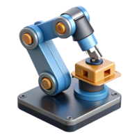 beautiful rustic beautiful minimalist A Robotic Arm Assembling a Microchip Pre genuine exclusive png