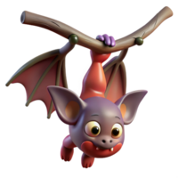dramatic abstract vibrant creative A Mischievous Imp with Bat Wings Hangin premium professional png