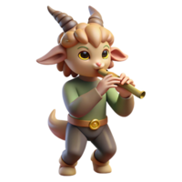 stunning rustic stunning rustic A Playful Satyr with Goat Legs Playing A exclusive genuine png