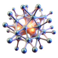 magnificent traditional A network of branching, fractal patterns, glowing with a soft, internal luminescence, in a natural, organic style original png