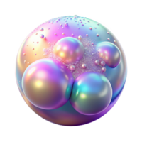 serene modern A field of shimmering, holographic particles, shifting and changing color, with a dreamy, ethereal aesthetic and soft focus premium png