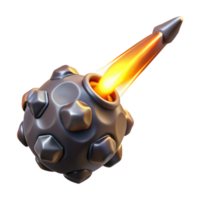 impressive contemporary A powerful energy beam emanating from a futuristic weapon, destroying a large asteroid. Intense, blinding lighting, comic book style exclusive png
