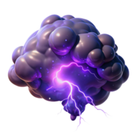 dramatic artistic A cosmic storm raging in the void, filled with lightning and swirling nebulae. Dramatic, dynamic lighting professional png