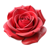 wonderful modern A single, perfect rose, deep red, soft lighting, photorealistic style high resolution png