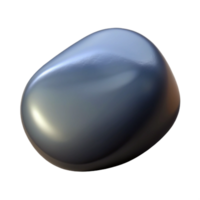 serene rustic A single, polished river stone, grey and smooth, with a dramatic, chiaroscuro lighting setup original png