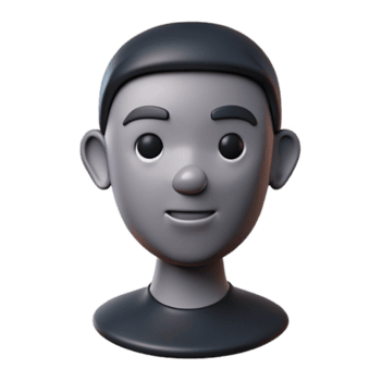 underbar abstrakt en minimalistisk linje teckning av en mänsklig ansikte i svart bläck, med subtil skuggning från en top-down ljus källa 4k png