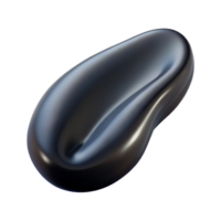 stunning artistic A single, black ink brushstroke on white paper, lit by a soft, diffused light from above high resolution png