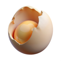 elegant abstract A single, cracked eggshell, white and delicate, lit by a soft, diffused light from below exclusive png