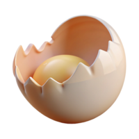 dramatic creative A single, cracked eggshell, white and delicate, lit by a soft, diffused light from below genuine png