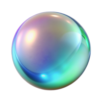 impressive contemporary A single, floating soap bubble, iridescent and shimmering, lit by a soft, ethereal light high resolution png