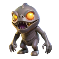 stunning minimalist A genetically modified creature with glowing eyes lurking in the shadows of a derelict building, illuminated by moonlight, horror and suspenseful, 4K png