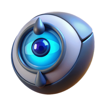 impressionante clássico uma fechar-se do uma cibernético olho derramamento uma solteiro rasgar, iluminado de uma macio, azul claro. cyberpunk e emocional estilo genuíno png