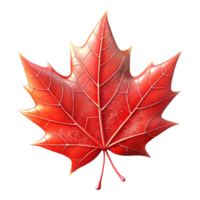 impressive abstract A single, perfect red maple leaf, delicately veined, caught in a spiderweb glistening with morning dew, illuminated by soft, dappled sunlight. Hyperrealistic style exclusive png