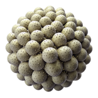 wonderful classic A field of randomly generated dots, forming a complex, pointillist pattern, data visualization art style genuine png