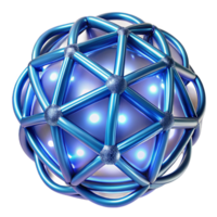 serene traditional A network of interwoven lines and curves, reflecting a bright, specular light, in a futuristic, geometric style premium png