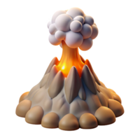 beautiful rustic A geyser erupting, steamy lighting, dynamic style authentic png