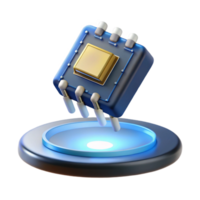 dramatic creative A single circuit board floating in zero gravity, illuminated by a single spotlight, minimalist style high resolution png
