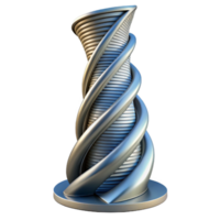 magnificent minimalist Conceptual skyscraper, twisting form, innovative materials, avant-garde style 4K png