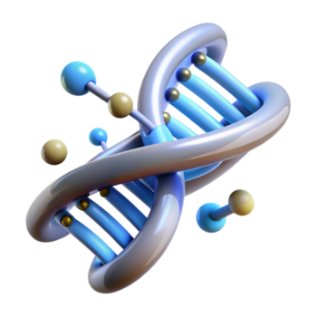 mooi rustiek een dna strand ontrafelen en transformeren in binair code, koel, klinisch verlichting, wetenschappelijk stijl hoog resolutie png