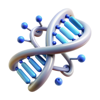 elegante rustico un' dna filo disfacimento e trasformando in binario codice, freddo, clinico illuminazione, scientifico stile alto risoluzione png