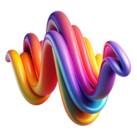 dramatic vintage An abstract representation of sound waves, using vibrant colors and flowing lines, with a dynamic, kinetic art style premium png