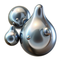 stunning vintage Liquid mercury droplets morphing and merging, reflecting a distorted image of the surrounding environment, in a surreal, metallic style authentic png