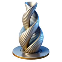 beautiful classic Conceptual skyscraper, twisting form, innovative materials, avant-garde style high quality png