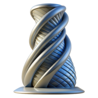 dramatic contemporary Conceptual skyscraper, twisting form, innovative materials, avant-garde style high resolution png