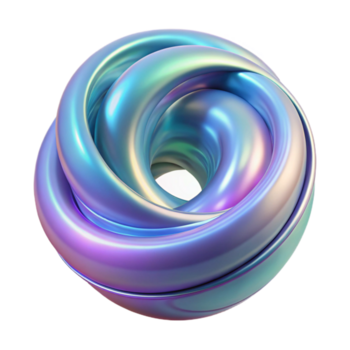 indrukwekkend minimalistische een wervelende draaikolk van iriserend, parelmoer vloeistoffen, verlichte door zacht bioluminescent licht, in een dynamisch, vloeistof kunst stijl origineel png
