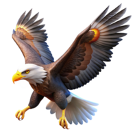 stunning rustic A majestic bald eagle soaring through a thunderstorm, illuminated by flashes of lightning, in a photorealistic style exclusive png