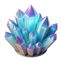 impressive traditional A cluster of crystalline structures, refracting light in a dazzling display, with a cool, icy color palette, in a futuristic, crystallographic style 4K png
