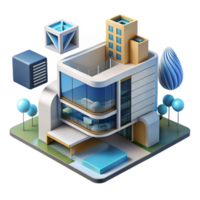 elegant minimalist Kinetic architecture, moving facades, interactive elements, responsive design, cutting-edge architecture professional png