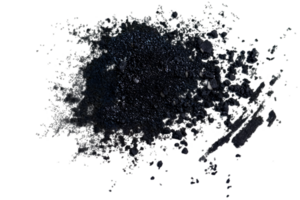 Abstract Splash of Black Liquid with Splatter Texture Isolated on Transparent Background Dynamic and Modern Element for Graphic Design and Artistic Overlay png