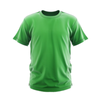 Highquality Green TShirt Mockup for Design Presentation and Branding png