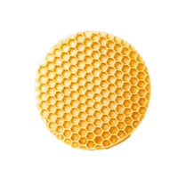 A CloseUp View of a Honeycomb Structure Showing Detailed Hexagonal Cells png