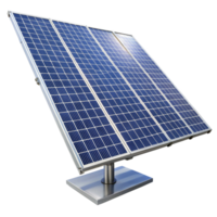 Highefficiency solar panel array on adjustable mount for optimal sunlight capture png