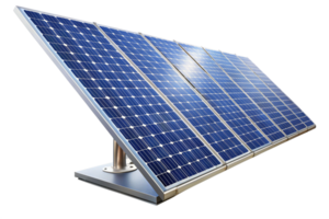 Highefficiency Solar Panel Array System for Renewable Energy Generation png