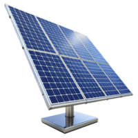 Highefficiency solar panel array on a adjustable metal stand for optimal sun exposure png