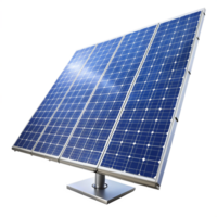Highefficiency solar panel array on a ground mount system for clean energy generation png