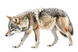 Side View Of A Coyote png