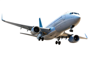 Stunning Low Angle View of a Modern Airplane in Flight png