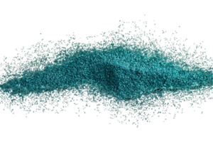 Teal Glitter Floating with Transparent Background Perfect for Festive Design or Decorative Overlay Element png