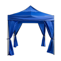 Portable Blue Canopy Tent for Outdoor Events and Parties, Easy Setup and Foldable Design, Ideal for Shade and Protection png