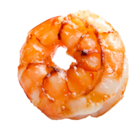 Fresh Cooked Shrimp with Glazing Effect png