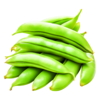 Fresh Green Snap Peas Piled Together Clean png