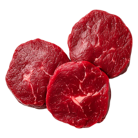 Fresh Raw Beef Cuts on for Culinary and Cooking Uses png